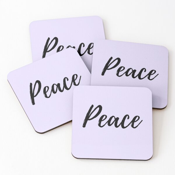 Item preview, Peace - My word of the year - Purple background designed and sold by ActionFocus.