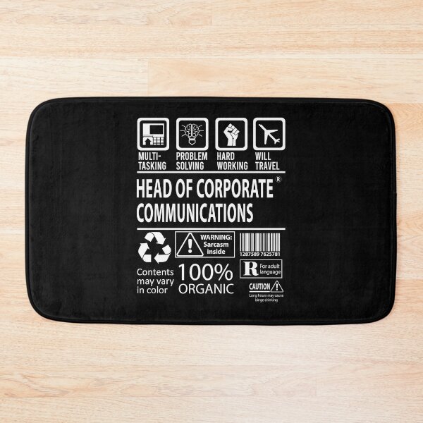 Item preview, Head Of Corporate Communications T Shirt - MultiTasking Certified Job Gift Item Tee designed and sold by sabinacsnm.