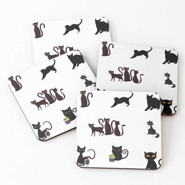 Item preview, Adorable Cute Black Cats designed and sold by silviaol.