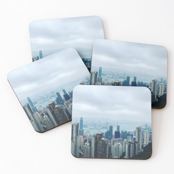 Item preview, Hong Kong skyscrapers Victoria Harbour view designed and sold by Travel Planet.