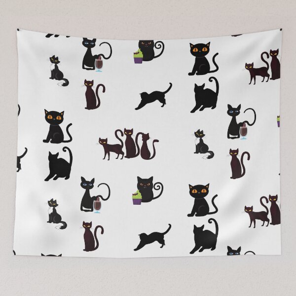 Item preview, Adorable Cute Black Cats designed and sold by silviaol.