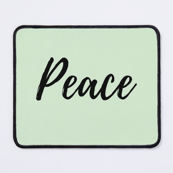 Item preview, Peace - Affirmation - Green background designed and sold by ActionFocus.