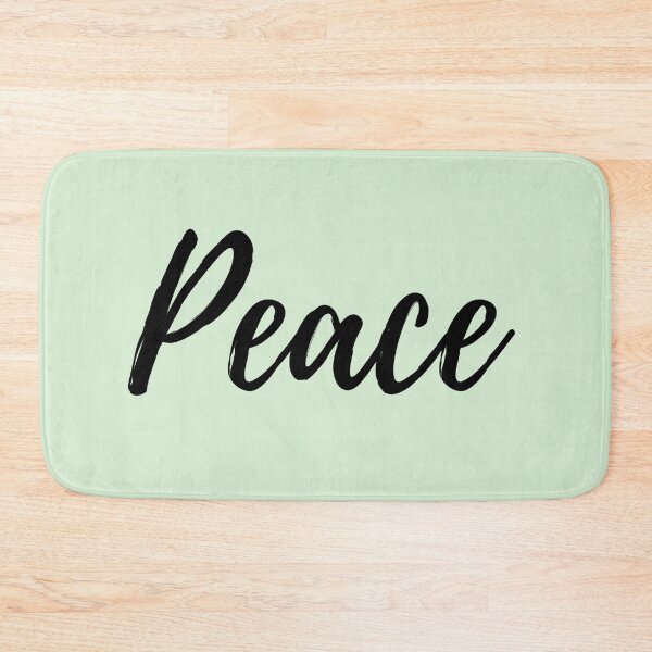 Item preview, Peace - Affirmation - Green background designed and sold by ActionFocus.