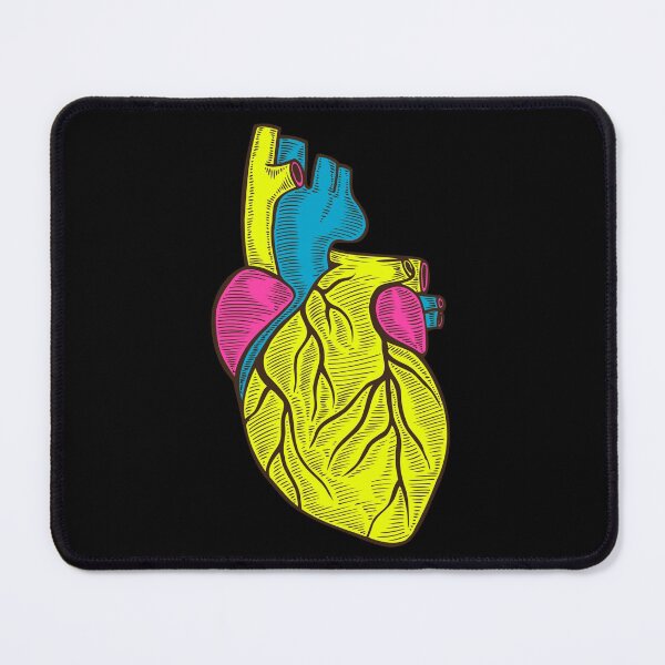 Item preview, Vintage Heart Anatomy-NEON designed and sold by SighFly52.