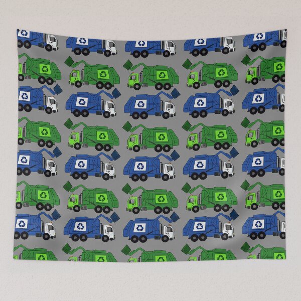 Item preview, Garbage Trucks  designed and sold by Elaine Raimo.