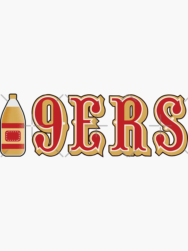 49ers 40 oz San Francisco 409ers | Sticker