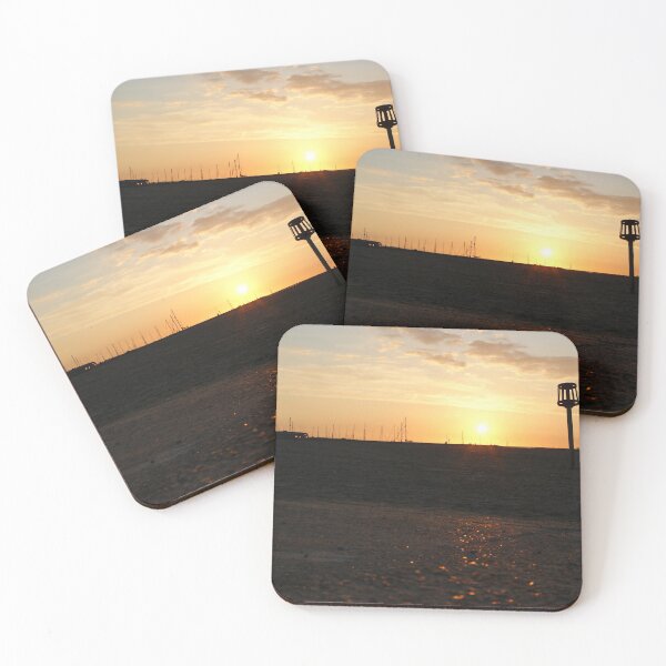 Item preview, Ryde Beach sunset designed and sold by alan700.