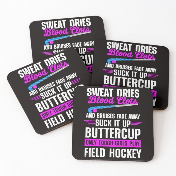 Item preview, Funny Field Hockey Goalie Suck It Up Buttercup Only Tough Girls Play Field Hockey designed and sold by MagicSD Designs.