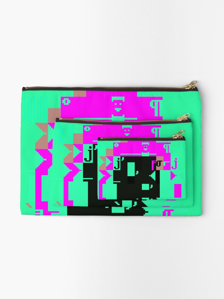 Thumbnail 2 of 4, Zipper Pouch, DOS Punk 706 designed and sold by DOS-Punks.