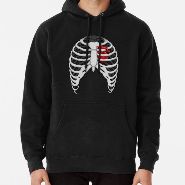 Ribcage hoodie hot sale