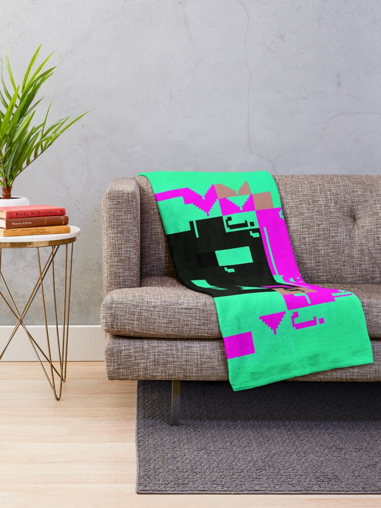 Thumbnail 2 of 6, Throw Blanket, DOS Punk 706 designed and sold by DOS-Punks.