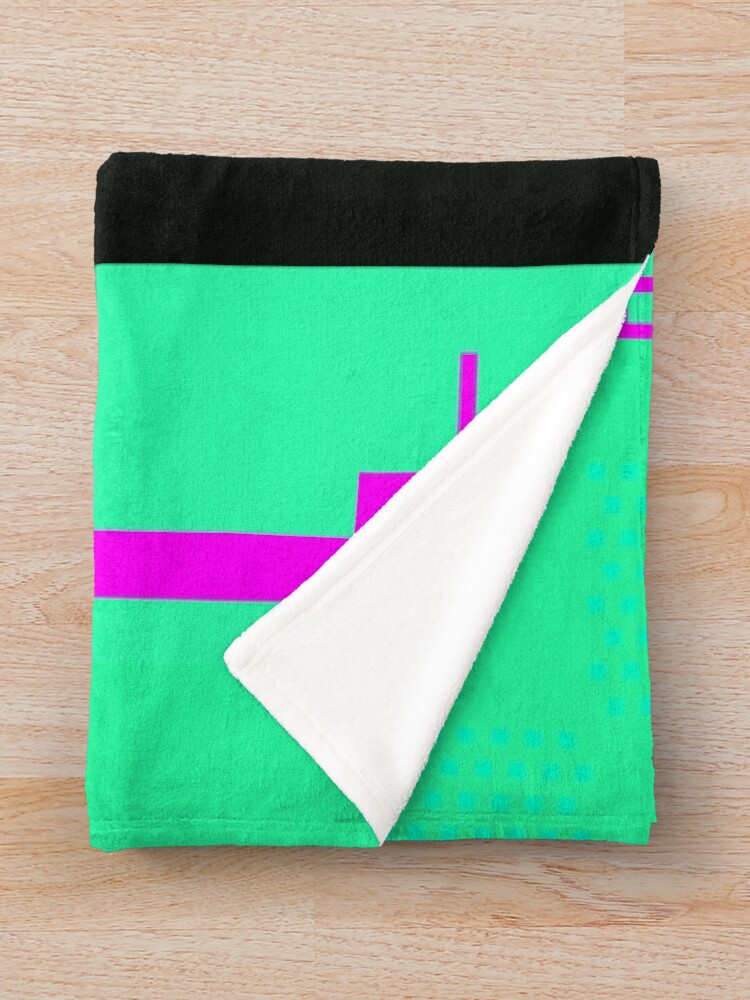 Thumbnail 3 of 6, Throw Blanket, DOS Punk 706 designed and sold by DOS-Punks.
