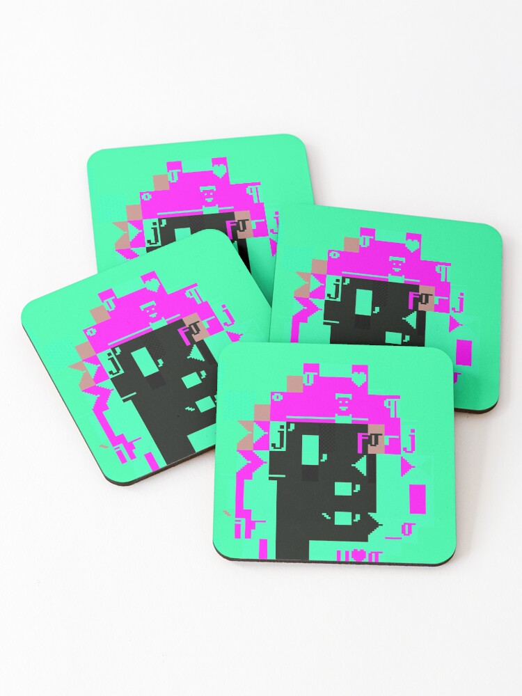 Thumbnail 1 of 5, Coasters (Set of 4), DOS Punk 706 designed and sold by DOS-Punks.