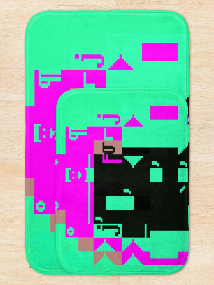 Thumbnail 5 of 6, Bath Mat, DOS Punk 706 designed and sold by DOS-Punks.