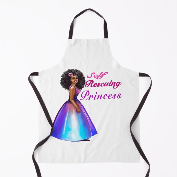 Item preview, Self rescuing afro princess ! beautiful black girls with Afro hair, brown skin. The best Gifts for black women 2022 designed and sold by Artonmytee.
