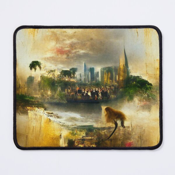 Item preview, City surrounded by trees art Work. designed and sold by Sloyar.