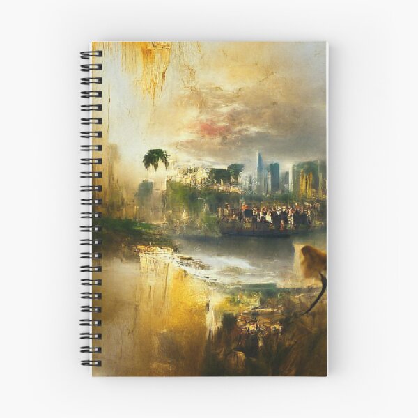 Item preview, City surrounded by trees art Work. designed and sold by Sloyar.