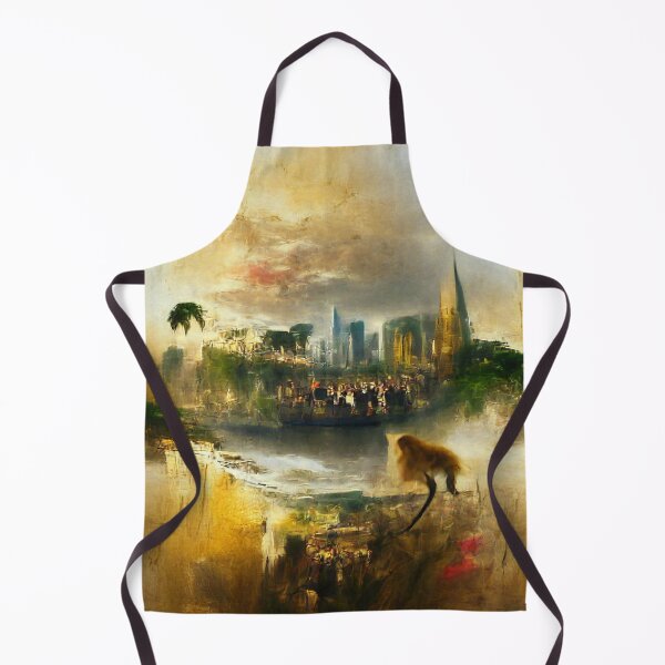 Item preview, City surrounded by trees art Work. designed and sold by Sloyar.