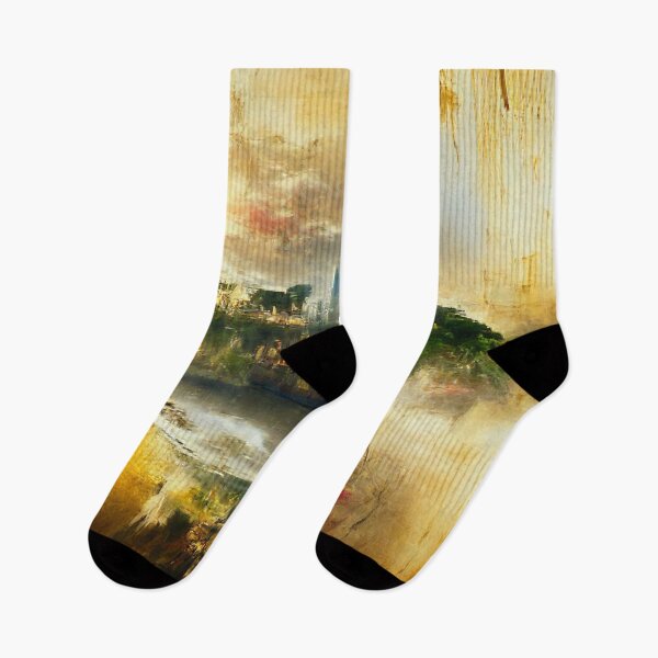 Item preview, City surrounded by trees art Work. designed and sold by Sloyar.