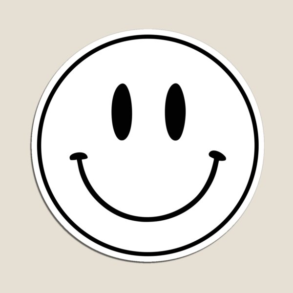 Smile Tan Neutral | Happy Face | Black |