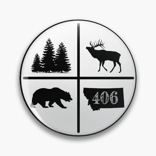 Item preview, 406 - Montana - Wildlife 02 designed and sold by Gilby-Designs.