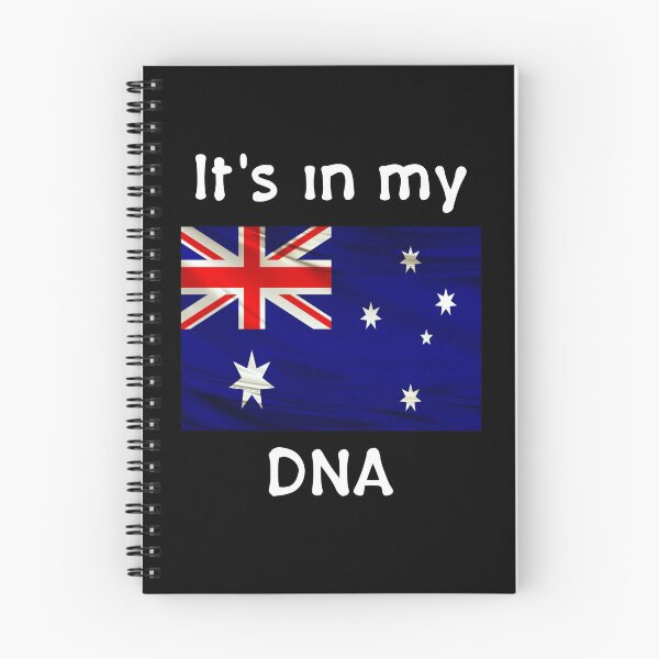Item preview, It's in my DNA, Australian flag, Southern cross, Australian born, Australia day, Australian sports fan, Antipodean designed and sold by allycat57.