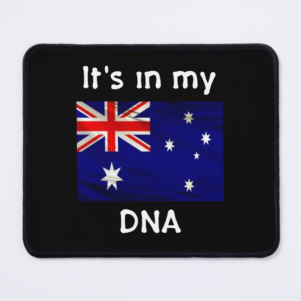 Item preview, It's in my DNA, Australian flag, Southern cross, Australian born, Australia day, Australian sports fan, Antipodean designed and sold by allycat57.