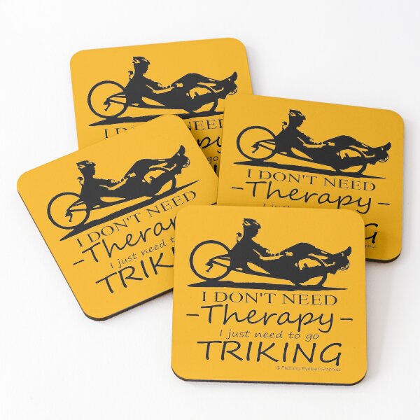 Item preview, Trike Therapy 6 (dark) designed and sold by Flaming-Eyeball.