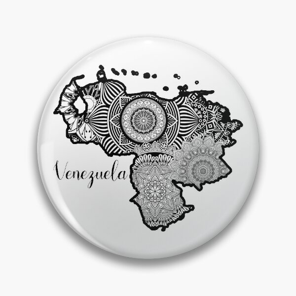 Item preview, Venezuela Mandala Art Country T Shirt Sticker designed and sold by Timcito.