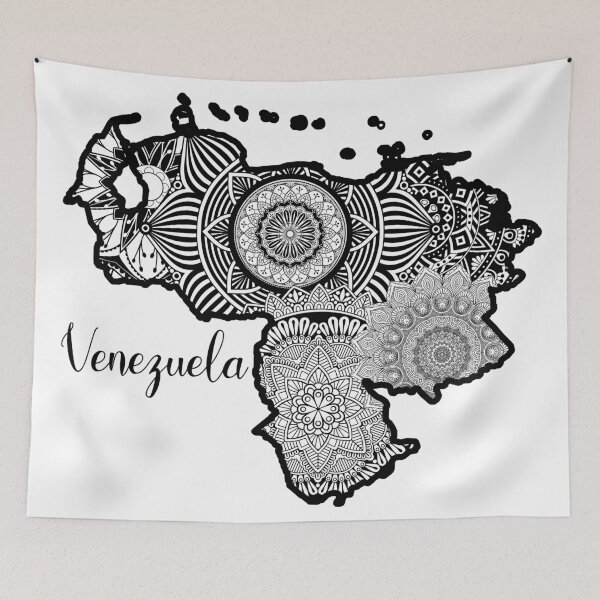 Item preview, Venezuela Mandala Art Country T Shirt Sticker designed and sold by Timcito.