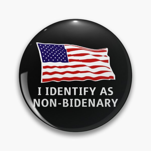 Item preview, Identificarse como patriótico anti-Biden no bidenario designed and sold by JG0024.