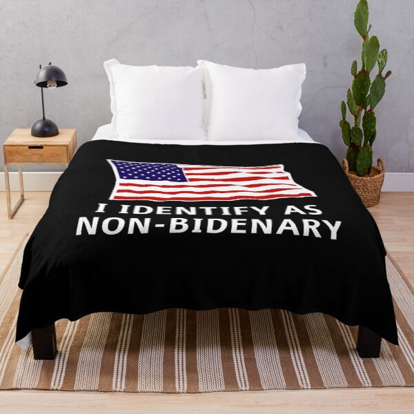 Item preview, Identify As Non-Bidenary Anti-Biden Patriotic designed and sold by JG0024.