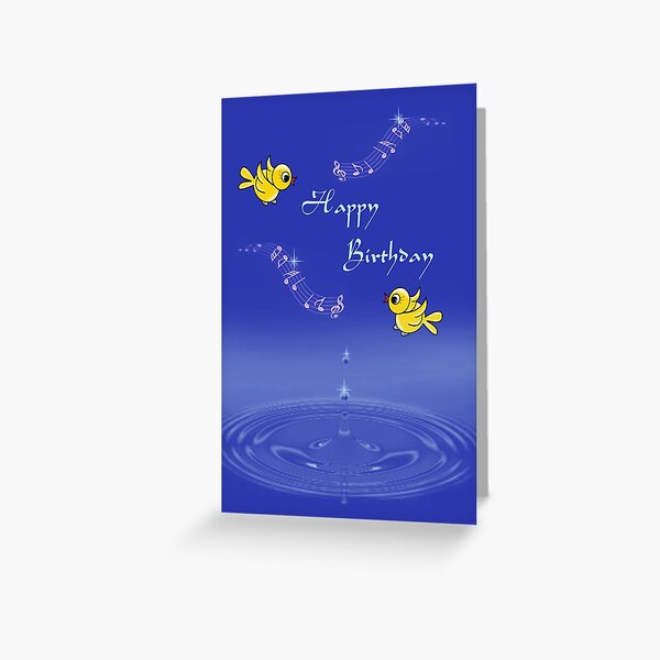 Happy Birthday Greeting Card