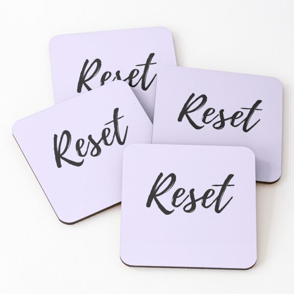 Item preview, Reset - Motivational word, Start Over, Fresh Start designed and sold by ActionFocus.