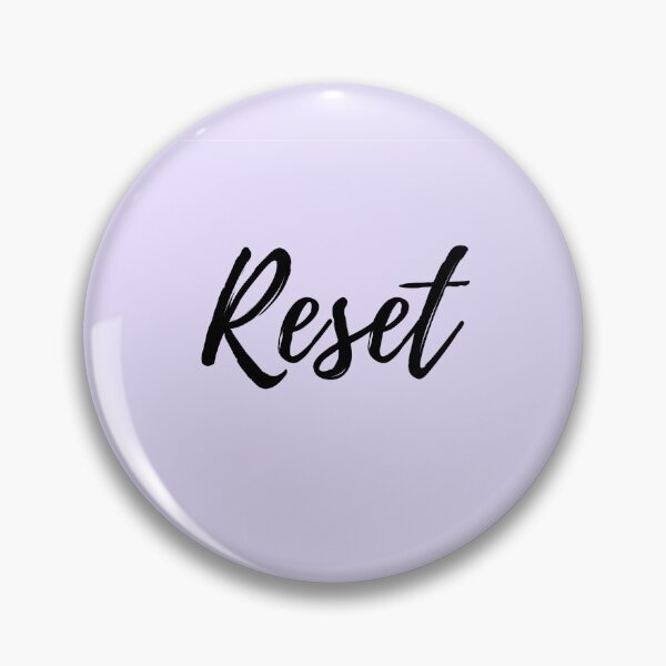 Item preview, Reset - Motivational word, Start Over, Fresh Start designed and sold by ActionFocus.