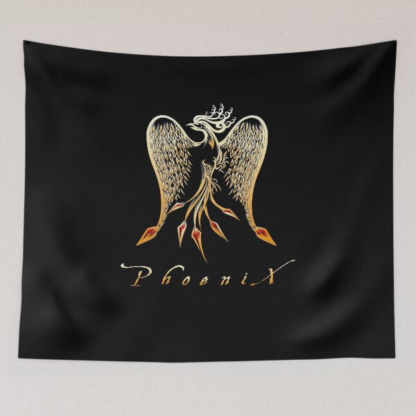 Item preview, Phoenix, Dragon Bird From Ashes Mythical Creature designed and sold by Shirtflyer.