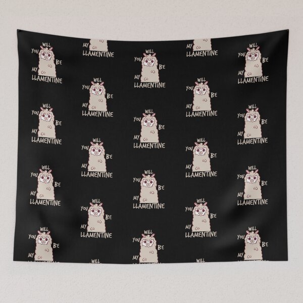 Item preview, Will You Be My Llamentine designed and sold by MqHStore.