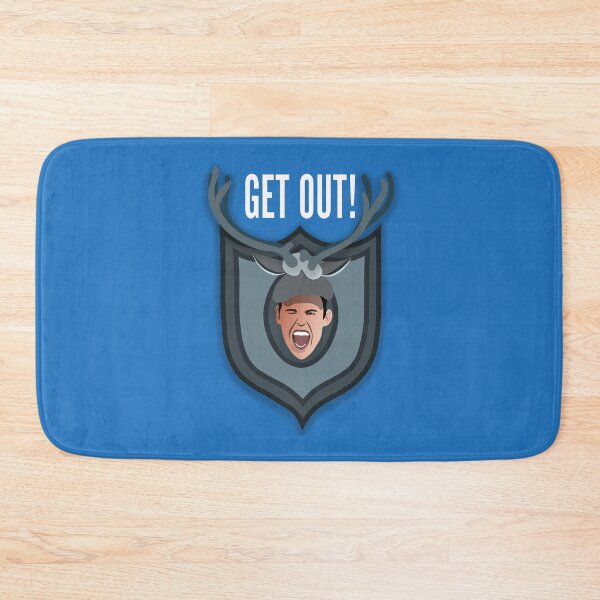 Item preview, Get OUT!!! Top text (The Lodge, Goes Wrong) designed and sold by shminoa.