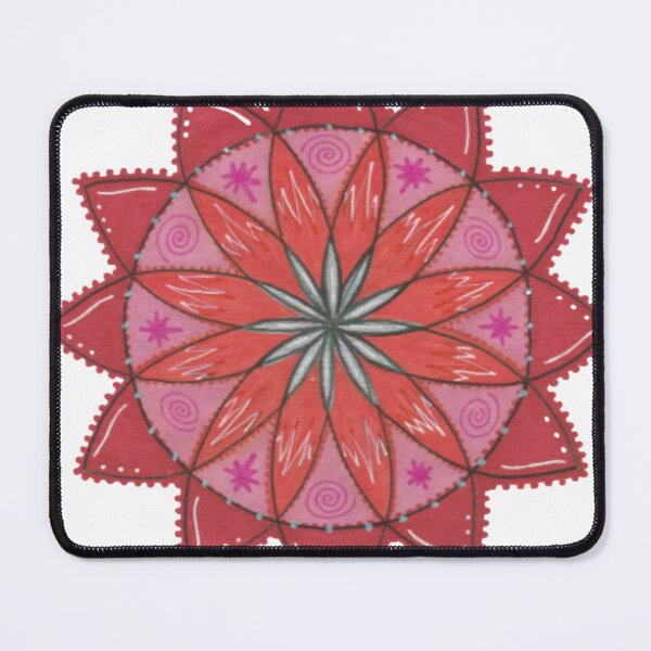Item preview, Shades of Red Mandala designed and sold by Charityrwoods.