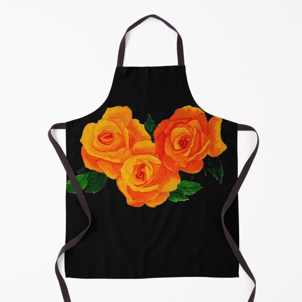 Item preview, Orange Roses Artwork Watercolor Painting designed and sold by Wildzhinga.