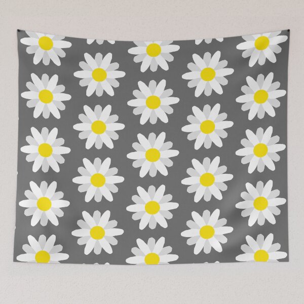 Item preview, Grey Daisy print designed and sold by DemonicGloom.