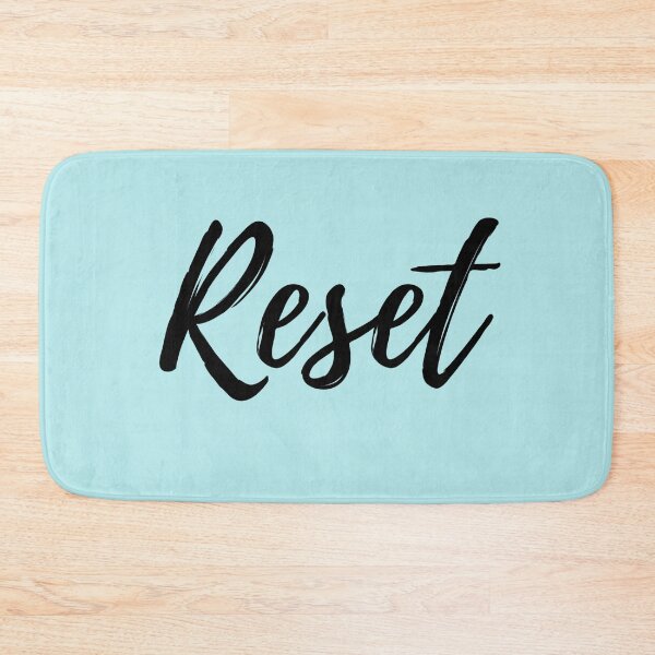 Item preview, Copy of Reset - Motivational word, Start Over, Fresh Start designed and sold by ActionFocus.