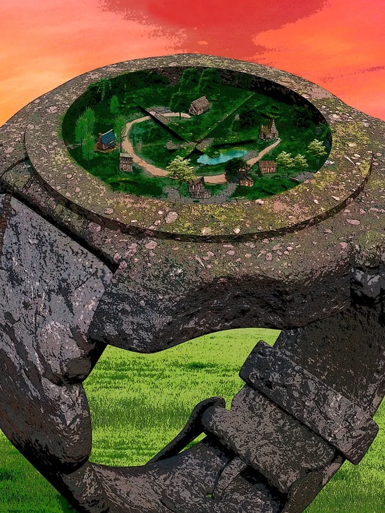 Thumbnail 5 of 5, iPhone Case, Clock Village designed and sold by Razor3D.