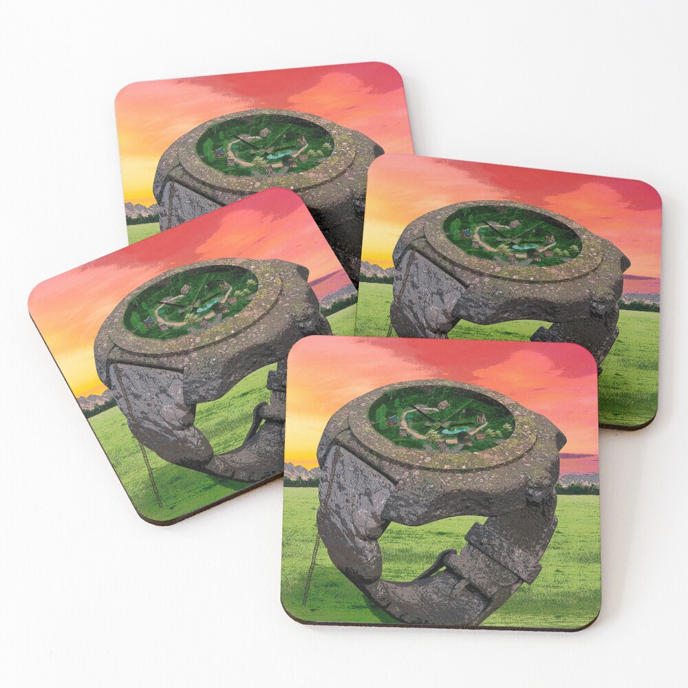 Item preview, Coasters (Set of 4) designed and sold by Razor3D.