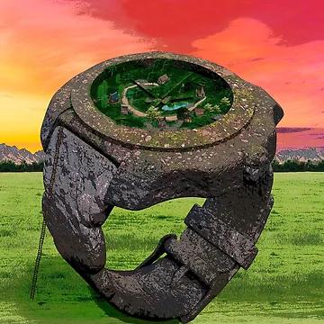 Artwork thumbnail, Clock Village by Razor3D