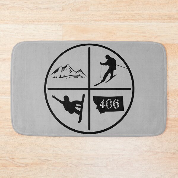 Item preview, 406 - Montana - Ski - Snowboard 01 designed and sold by Gilby-Designs.
