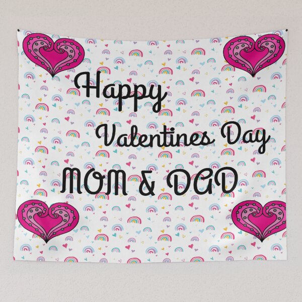 Item preview, Happy valentine day mom and dad designed and sold by atktdesigns.
