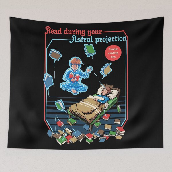 Item preview, Read during your astral projection designed and sold by RafaelLima7.
