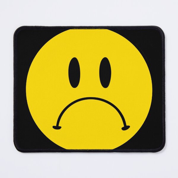 Item preview, Sad Face | Happy Face | Black | designed and sold by HappyFaceCo.