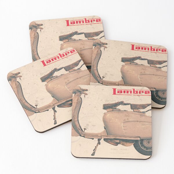 Item preview, Lambretta Vintage Poster designed and sold by CitiesonWalls.